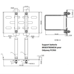 Support pour Batterie Odyssey 30